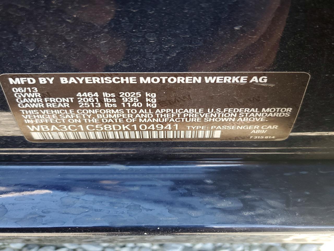 2013 BMW 328 I Sulev - zdjęcie 12