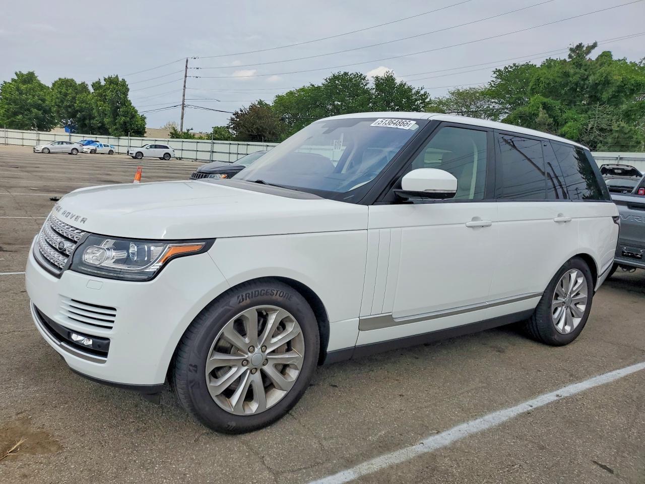 2016 Land Rover Range Rover Hse - zdjęcie główne