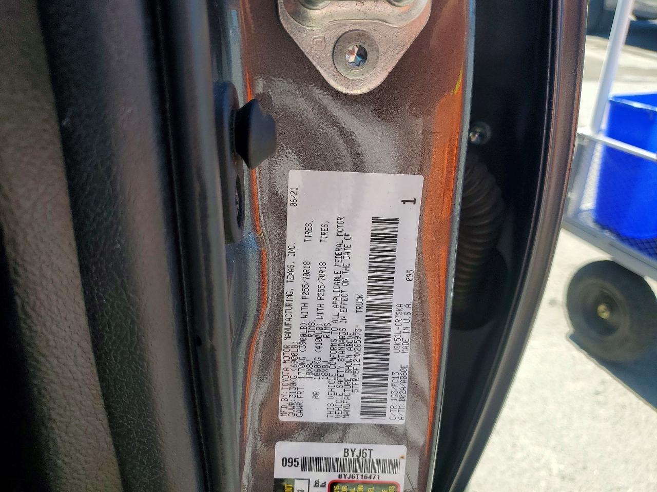 2021 Toyota Tundra - zdjęcie 12