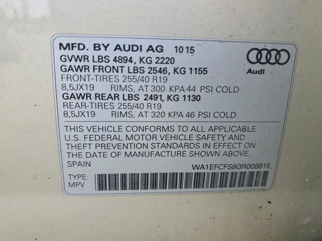 2016 Audi Q3 Premium Plus - zdjęcie 13
