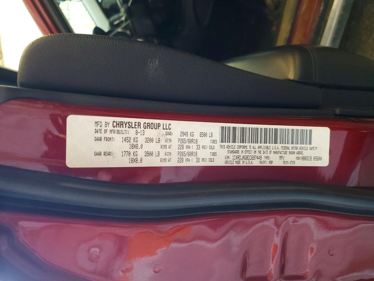 2013 Dodge Durango Sxt - zdjęcie 13