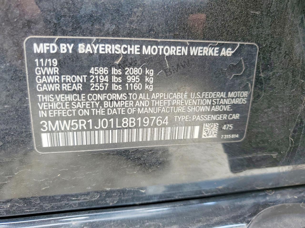 2020 BMW 330I - zdjęcie 12