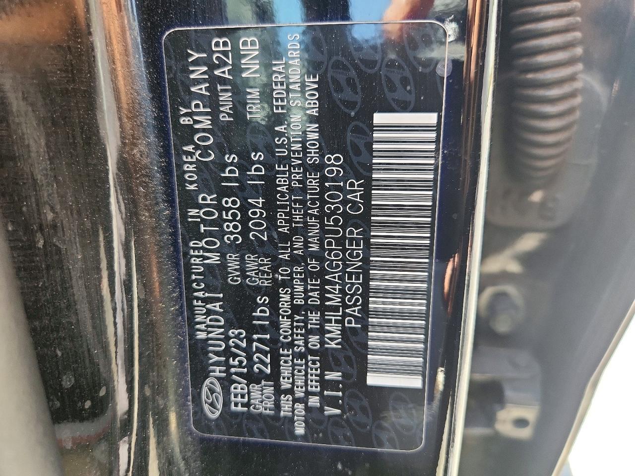 2023 Hyundai Elantra Sel - zdjęcie 13