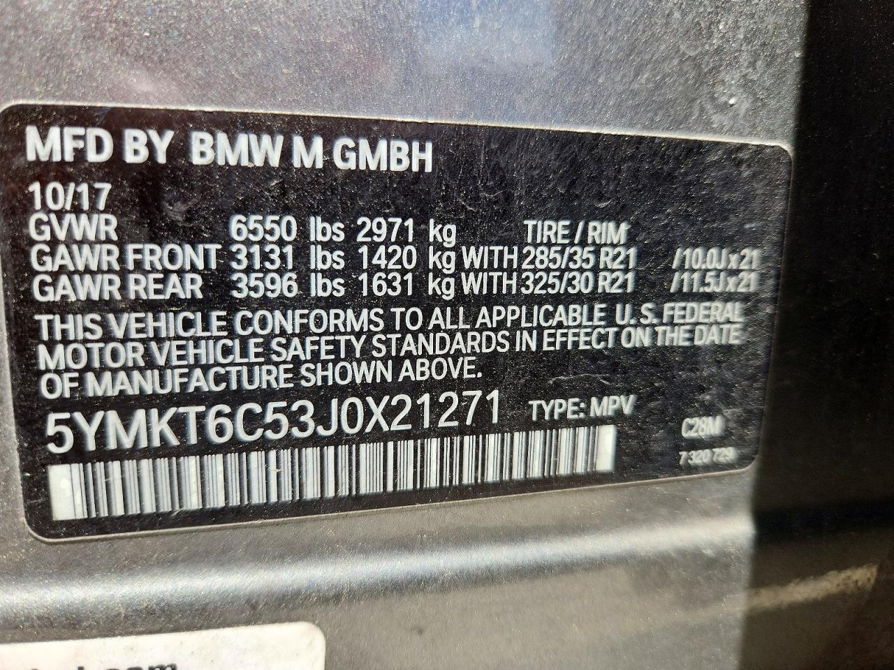 2018 BMW X5 M - zdjęcie 13