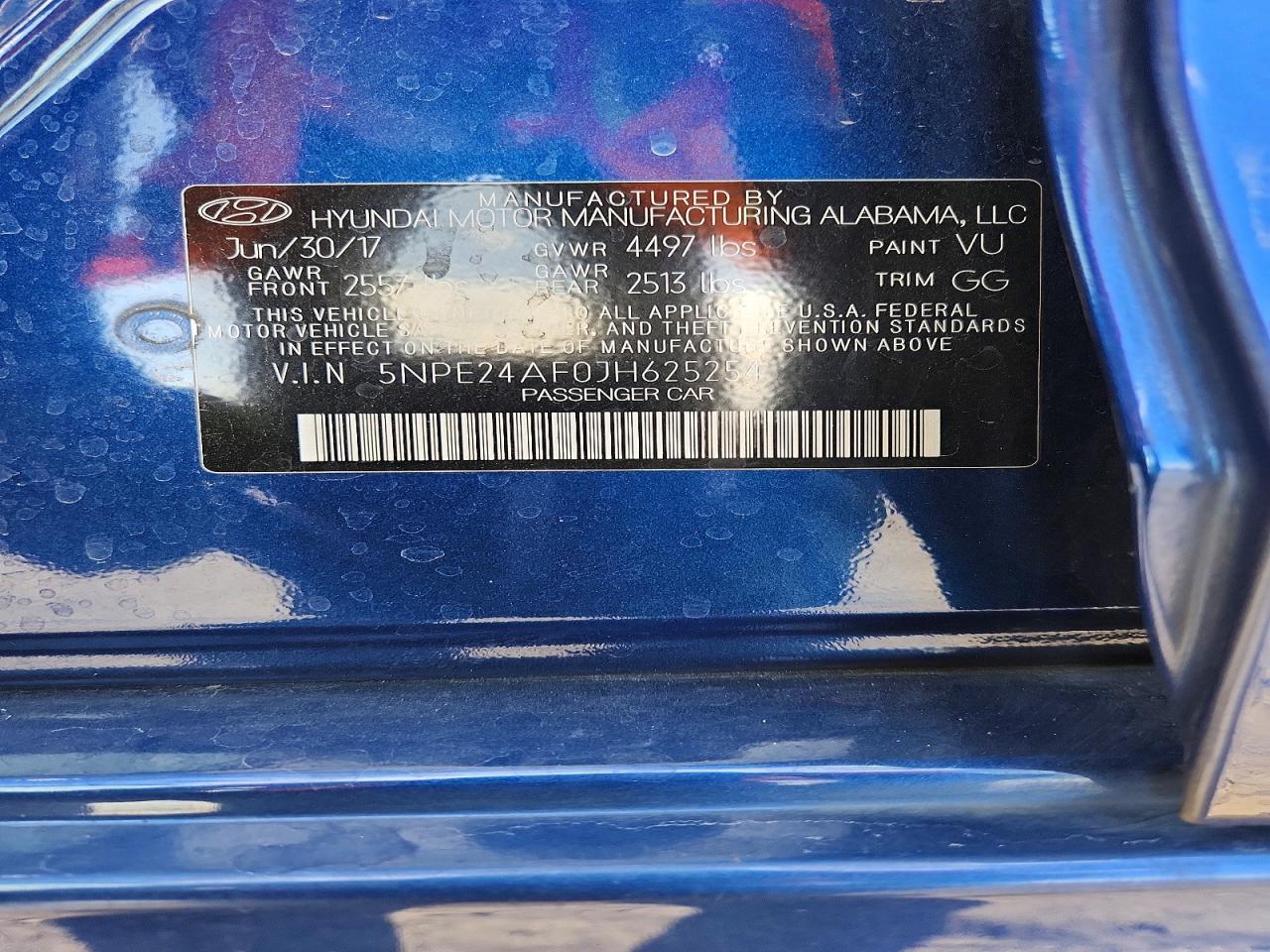 2018 Hyundai Sonata Se - zdjęcie 12