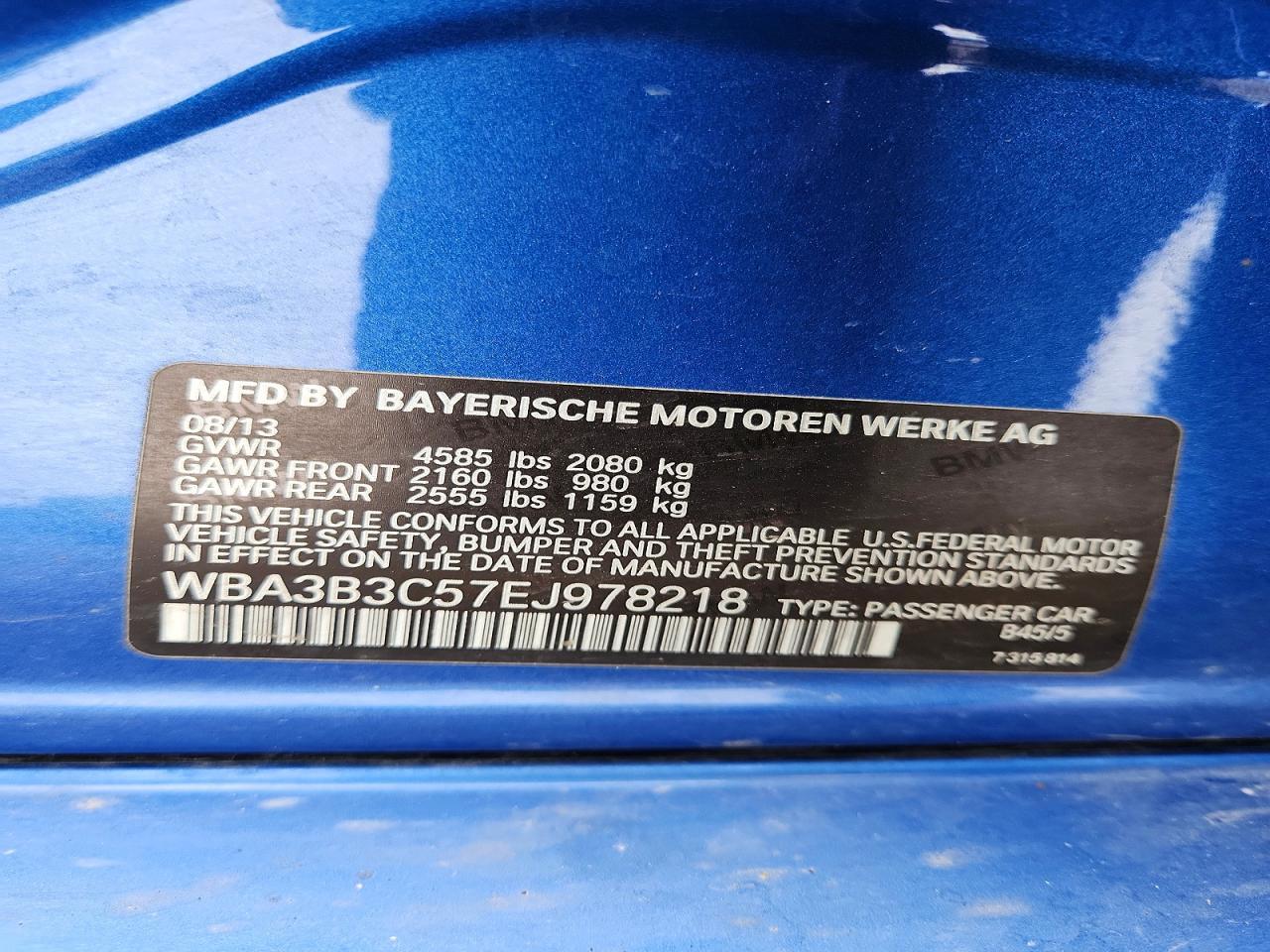 2014 BMW 328 Xi - zdjęcie 12
