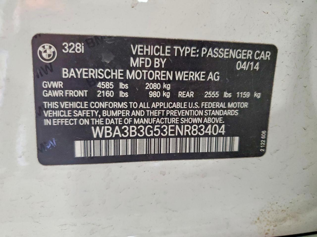 2014 BMW 328 Xi - zdjęcie 12