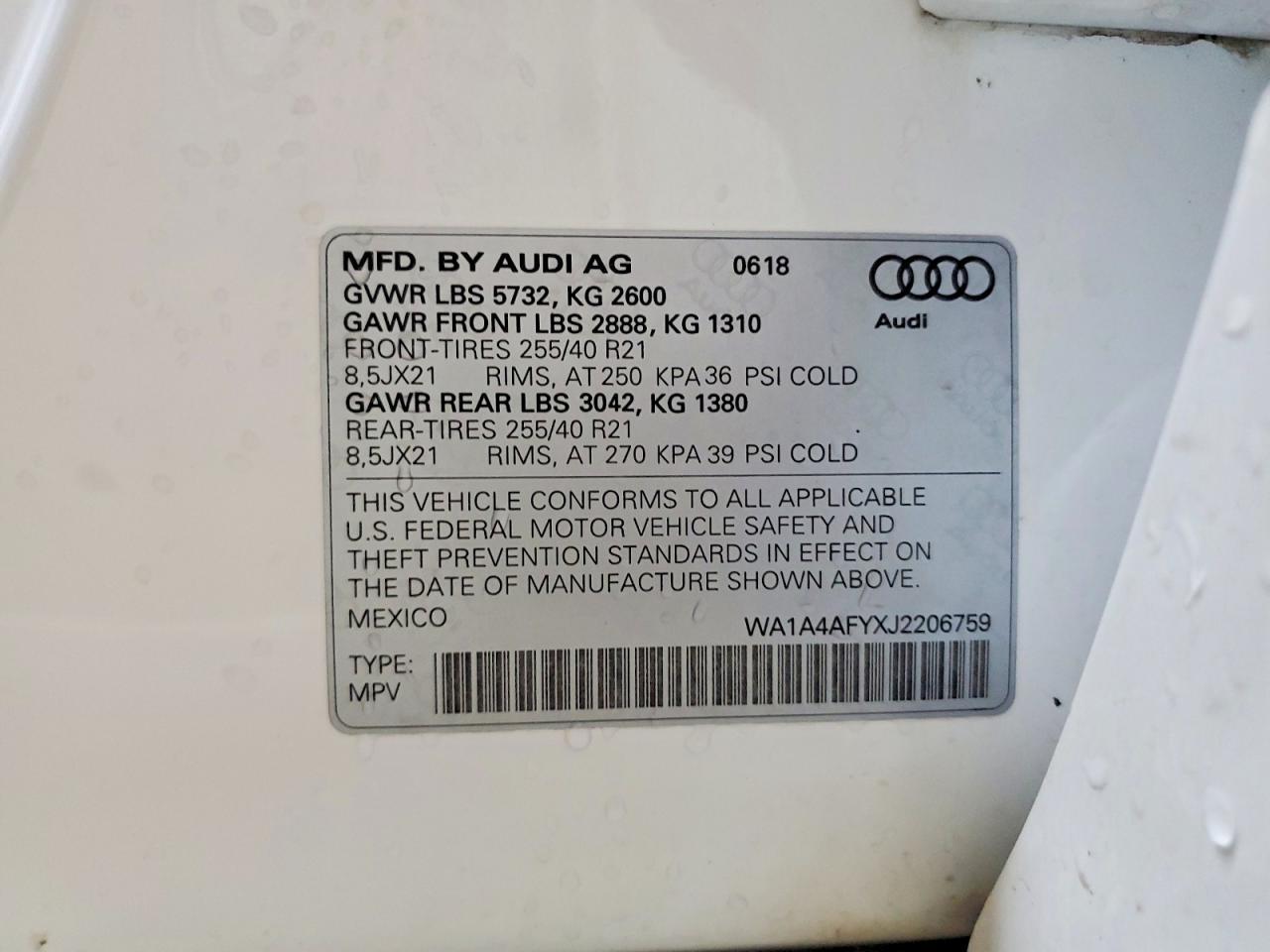 2018 Audi Sq5 Premium Plus - zdjęcie 14