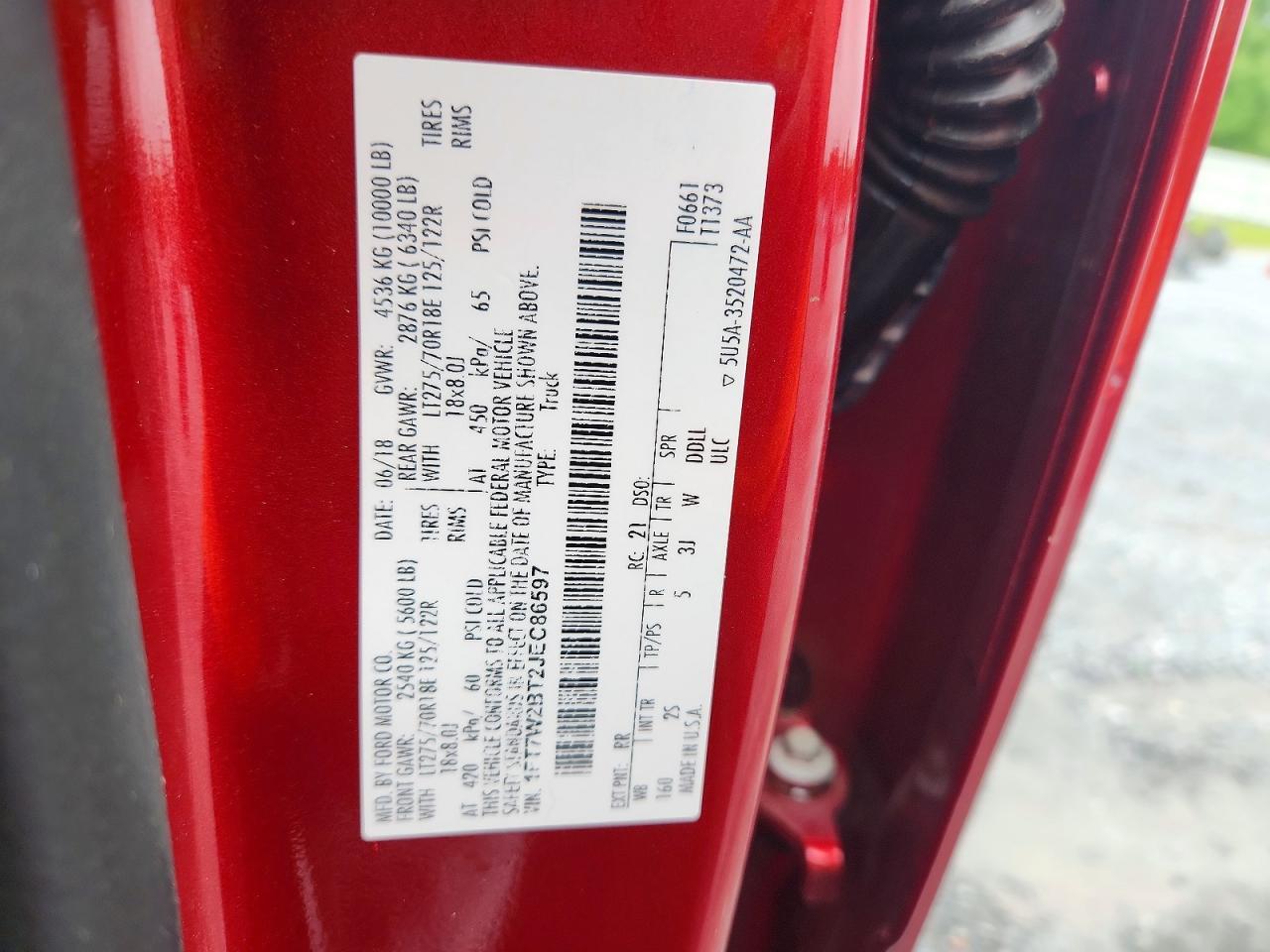 2018 Ford F250 Super Duty - zdjęcie 12