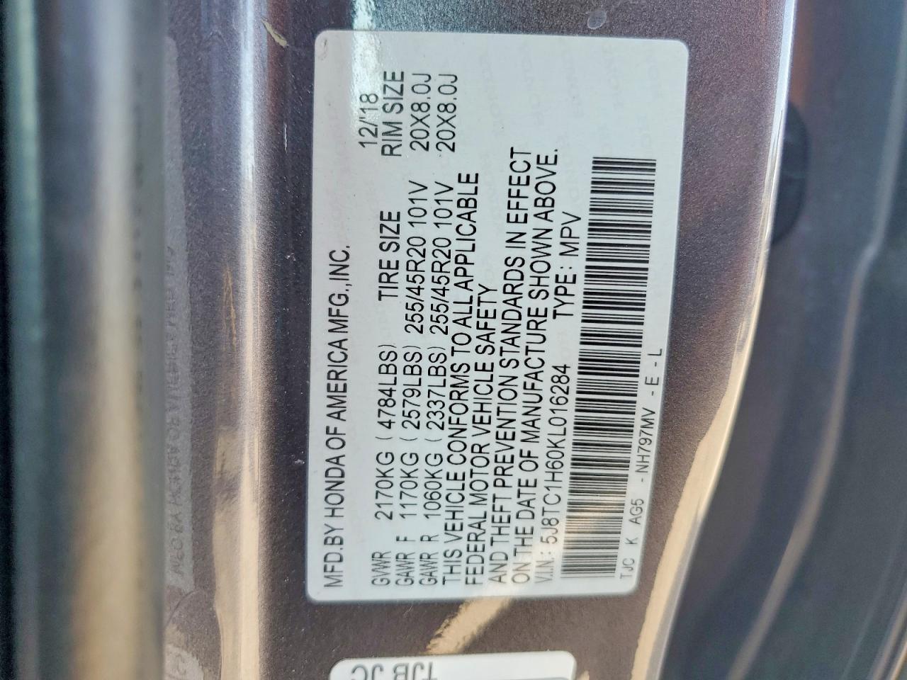2019 Acura Rdx A-Spec - zdjęcie 13