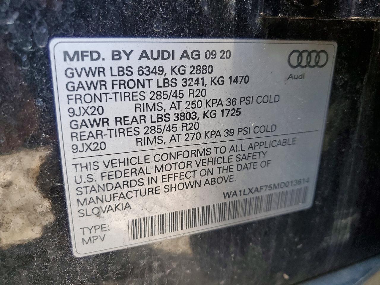 2021 Audi Q7 Premium Plus - zdjęcie 13