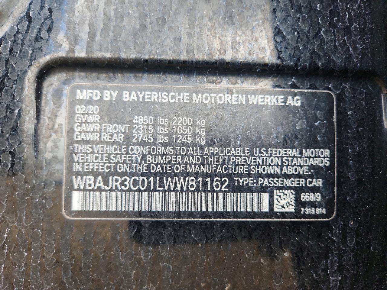 2020 BMW 530 I - zdjęcie 12
