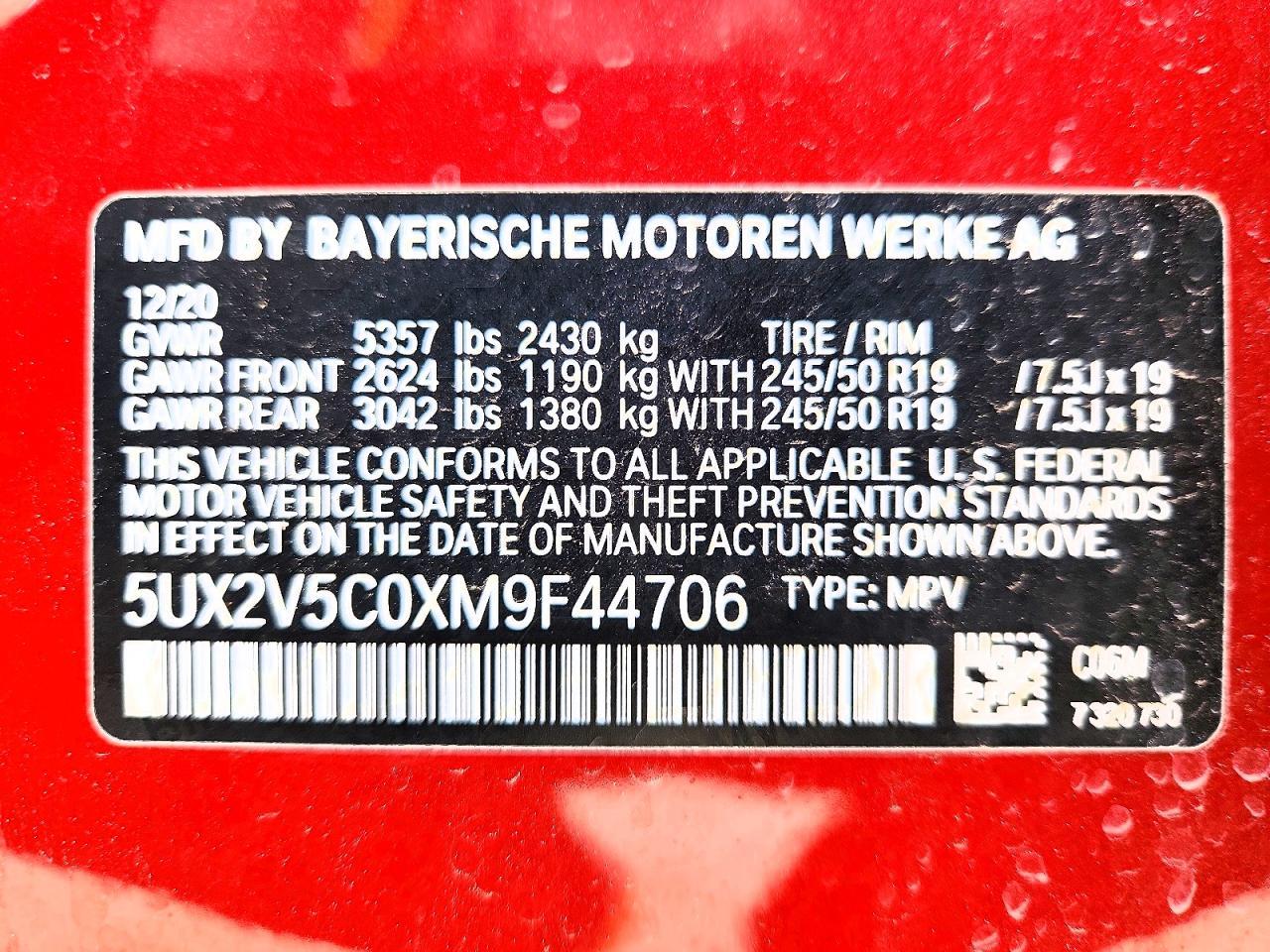 2021 BMW X4 xDrivem40I - zdjęcie 14