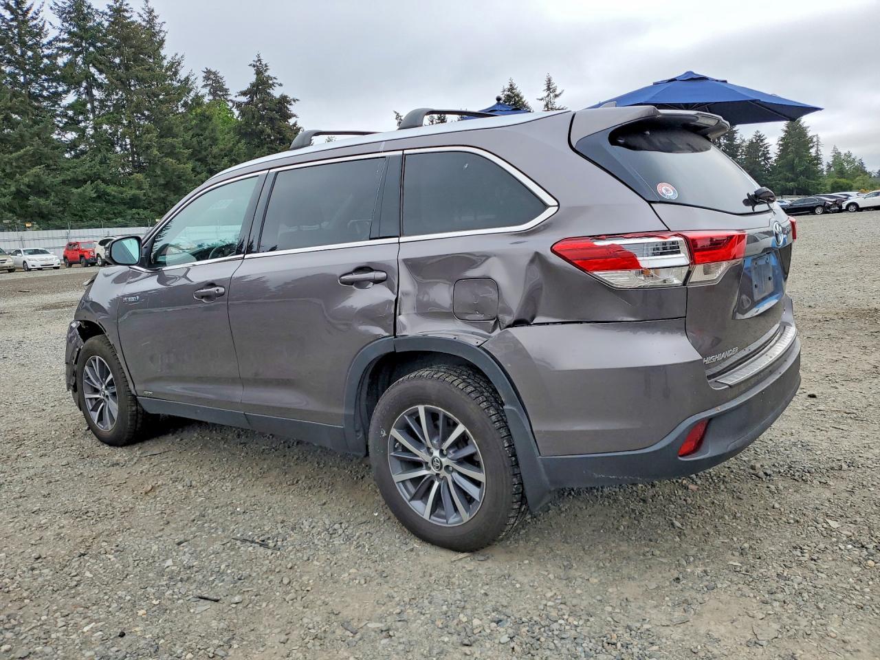 2019 Toyota Highlander Hybrid Xle - zdjęcie 2