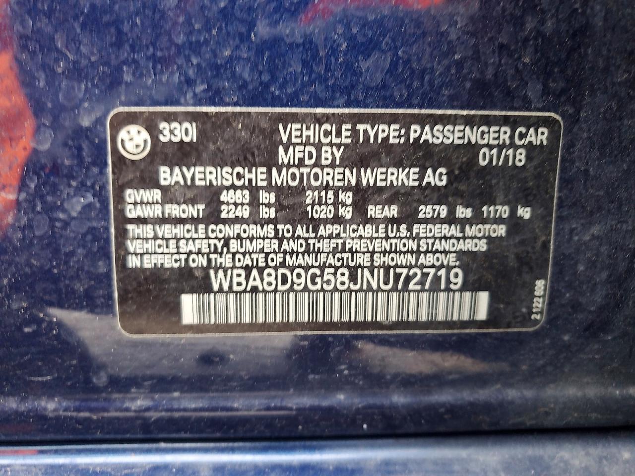 2018 BMW 330 Xi - zdjęcie 12