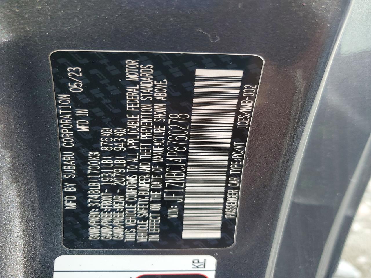2023 Toyota Gr86 Base - zdjęcie 12