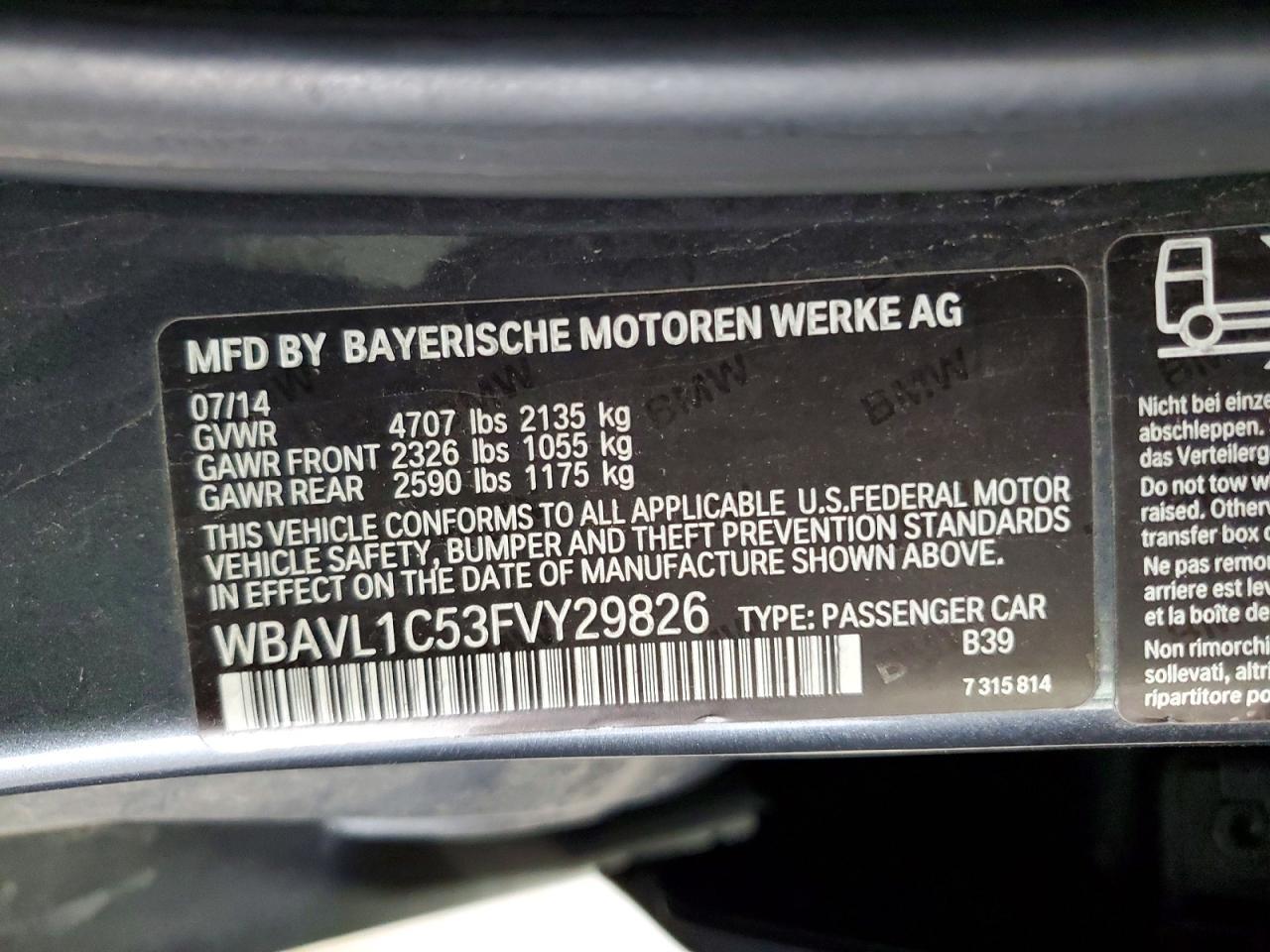2015 BMW X1 xDrive28I - zdjęcie 14