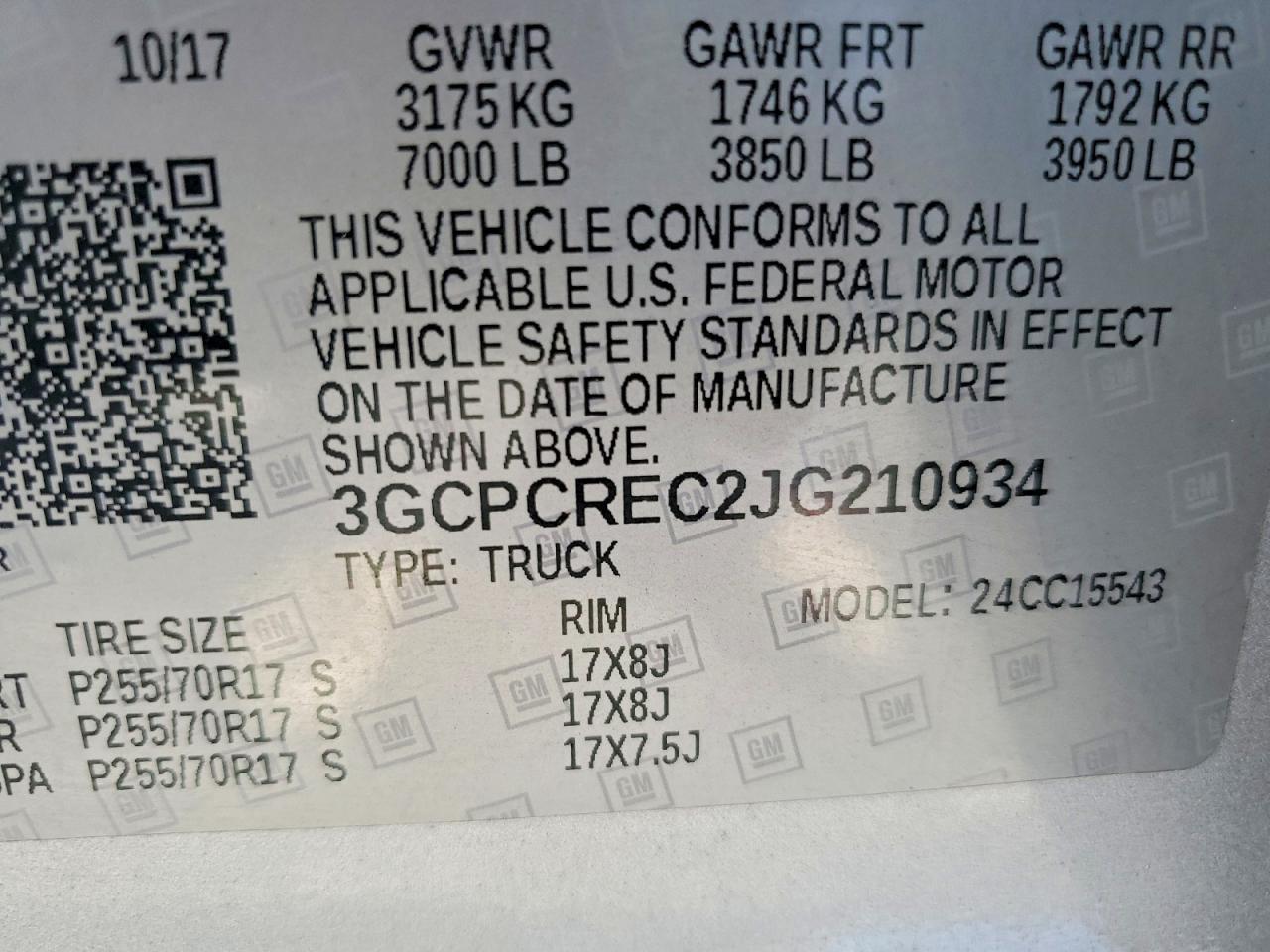 2018 Chevrolet Silverado C1500 Lt - zdjęcie 14