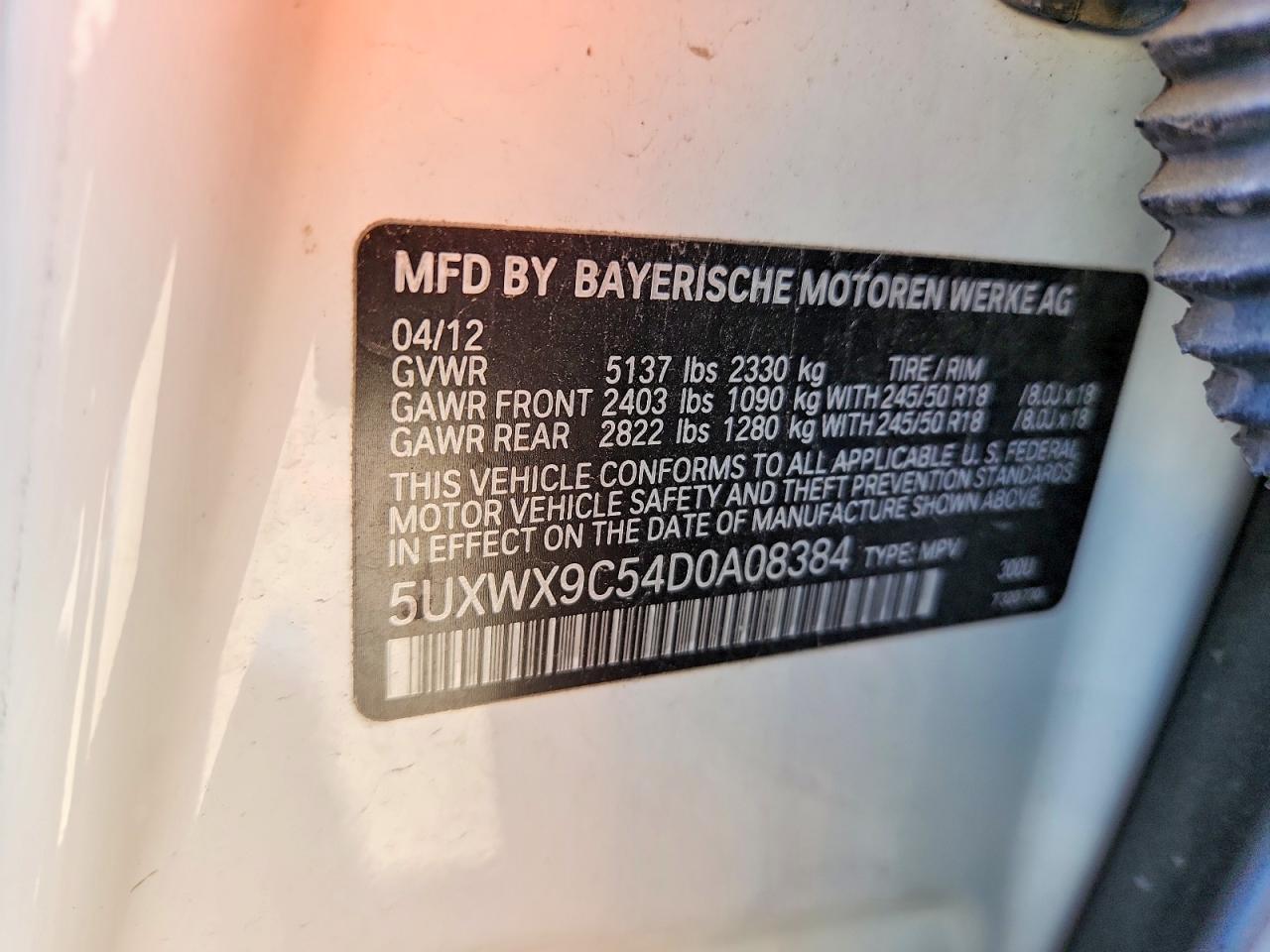 2013 BMW X3 xDrive28I - zdjęcie 13
