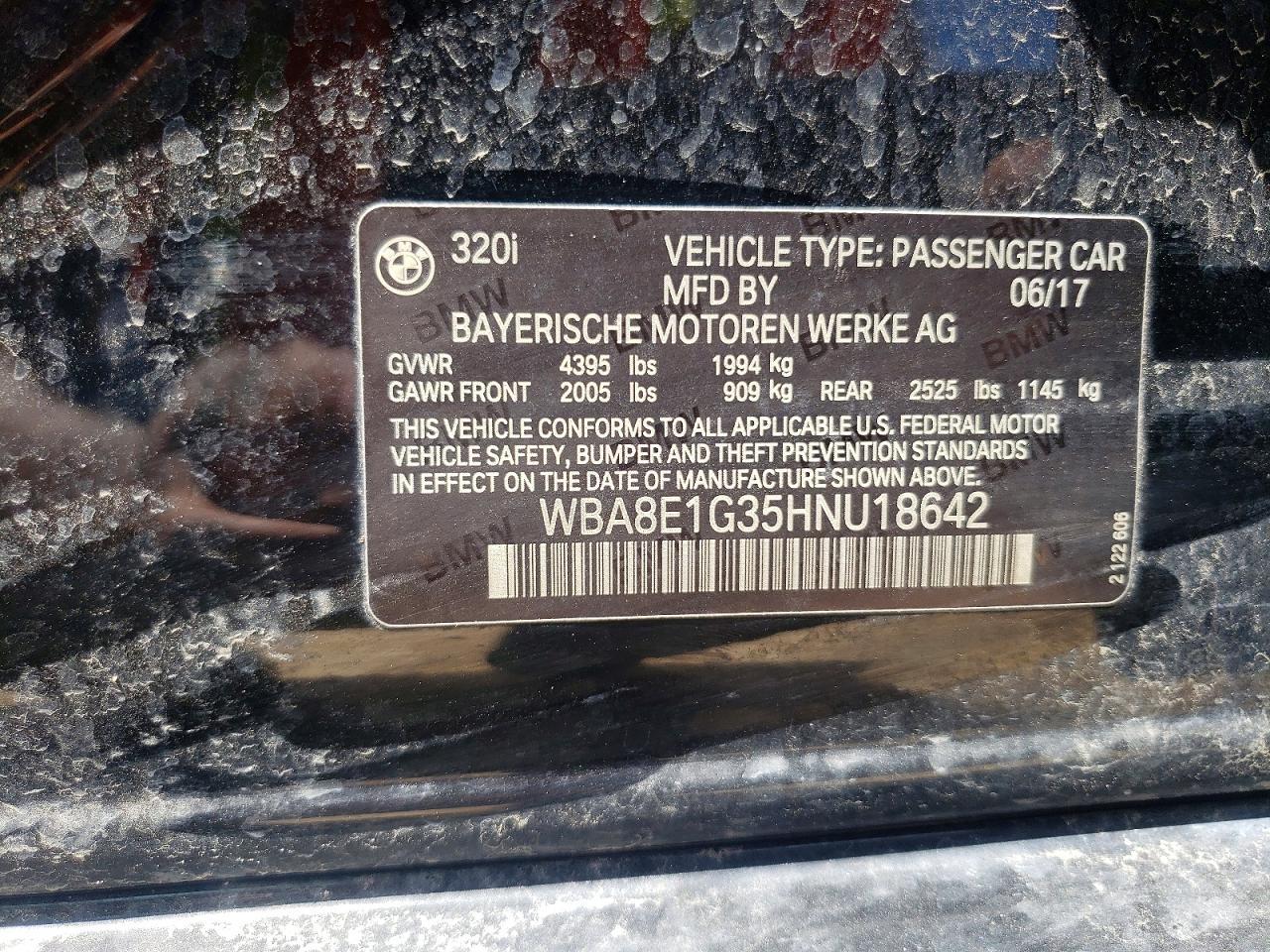 2017 BMW 320 I - zdjęcie 12