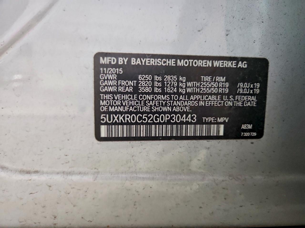2016 BMW X5 xDrive35I - zdjęcie 13