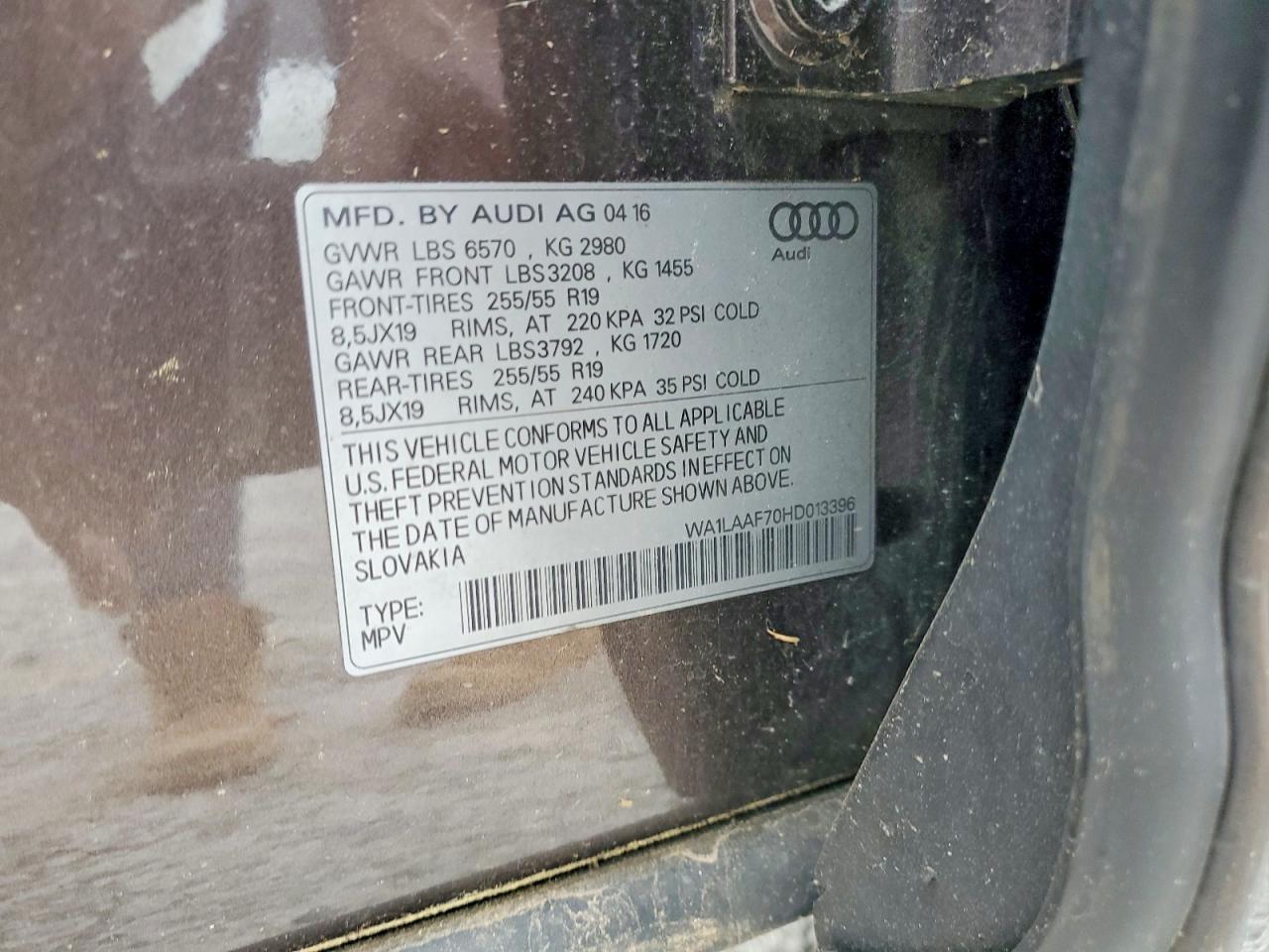2017 Audi Q7 Premium Plus - zdjęcie 13