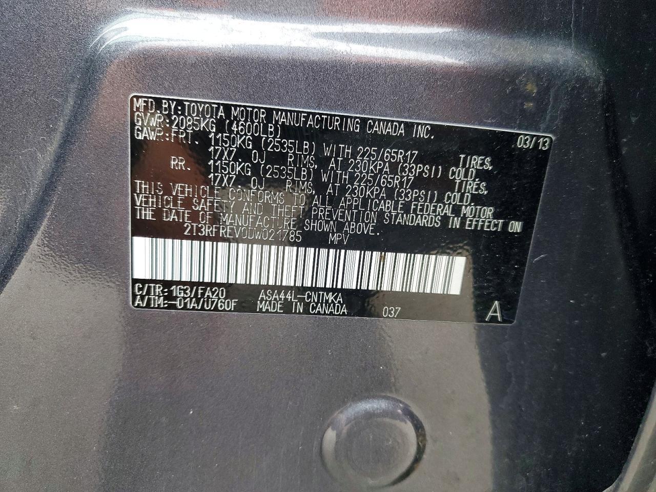 2013 Toyota Rav4 Xle - zdjęcie 13