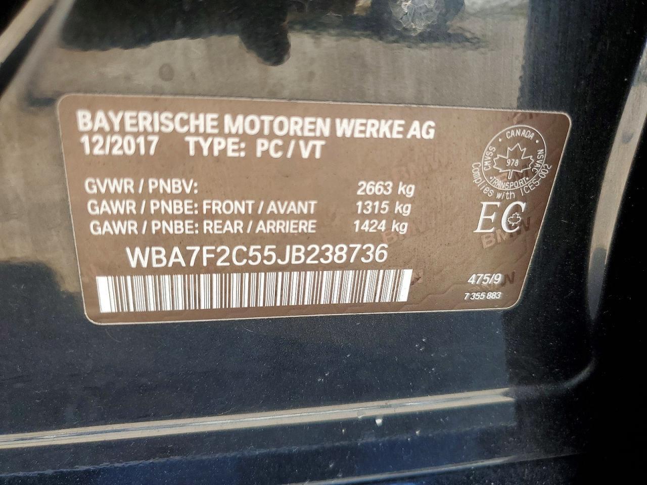 2018 BMW 750 Xi - zdjęcie 12