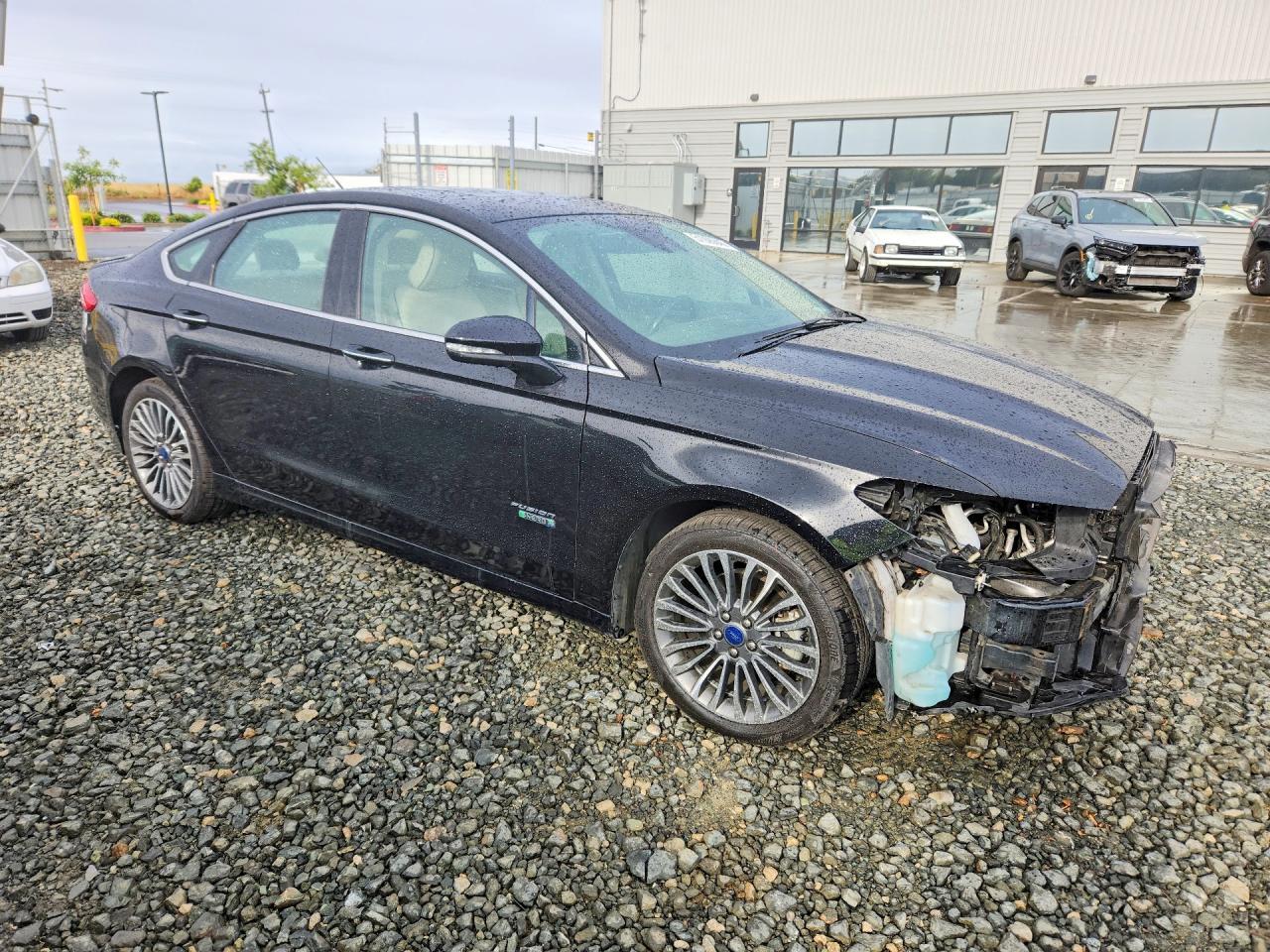 2017 Ford Fusion Titanium Phev - zdjęcie 4