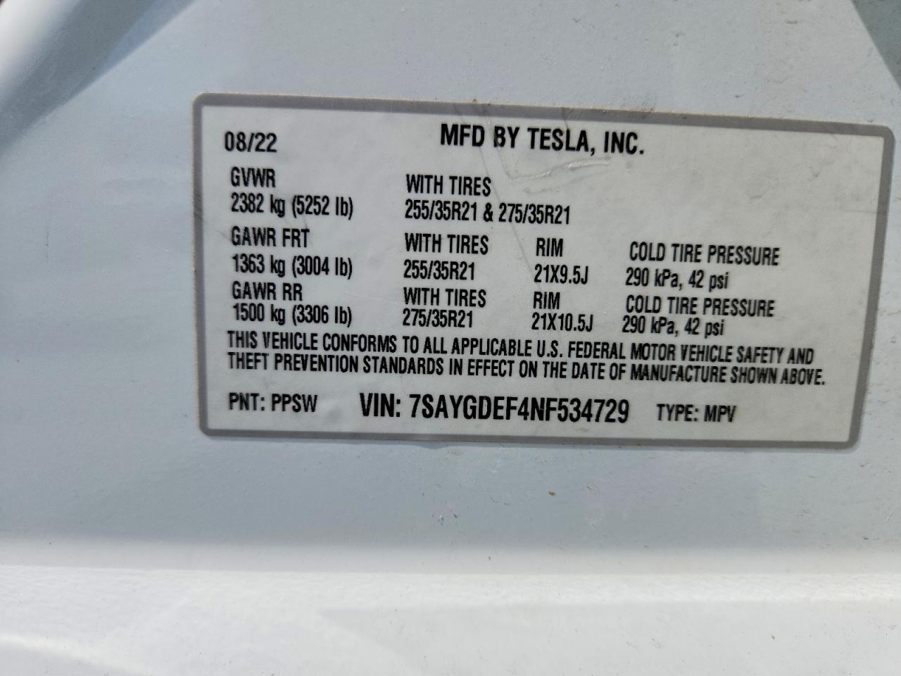 2022 Tesla Model Y - zdjęcie 13