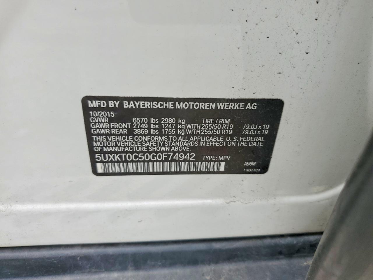 2016 BMW X5 Xdr40E - zdjęcie 13