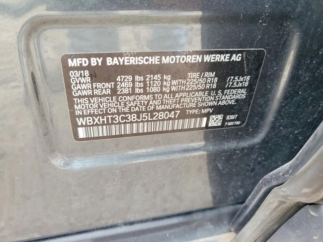 2018 BMW X1 xDrive28I - zdjęcie 12