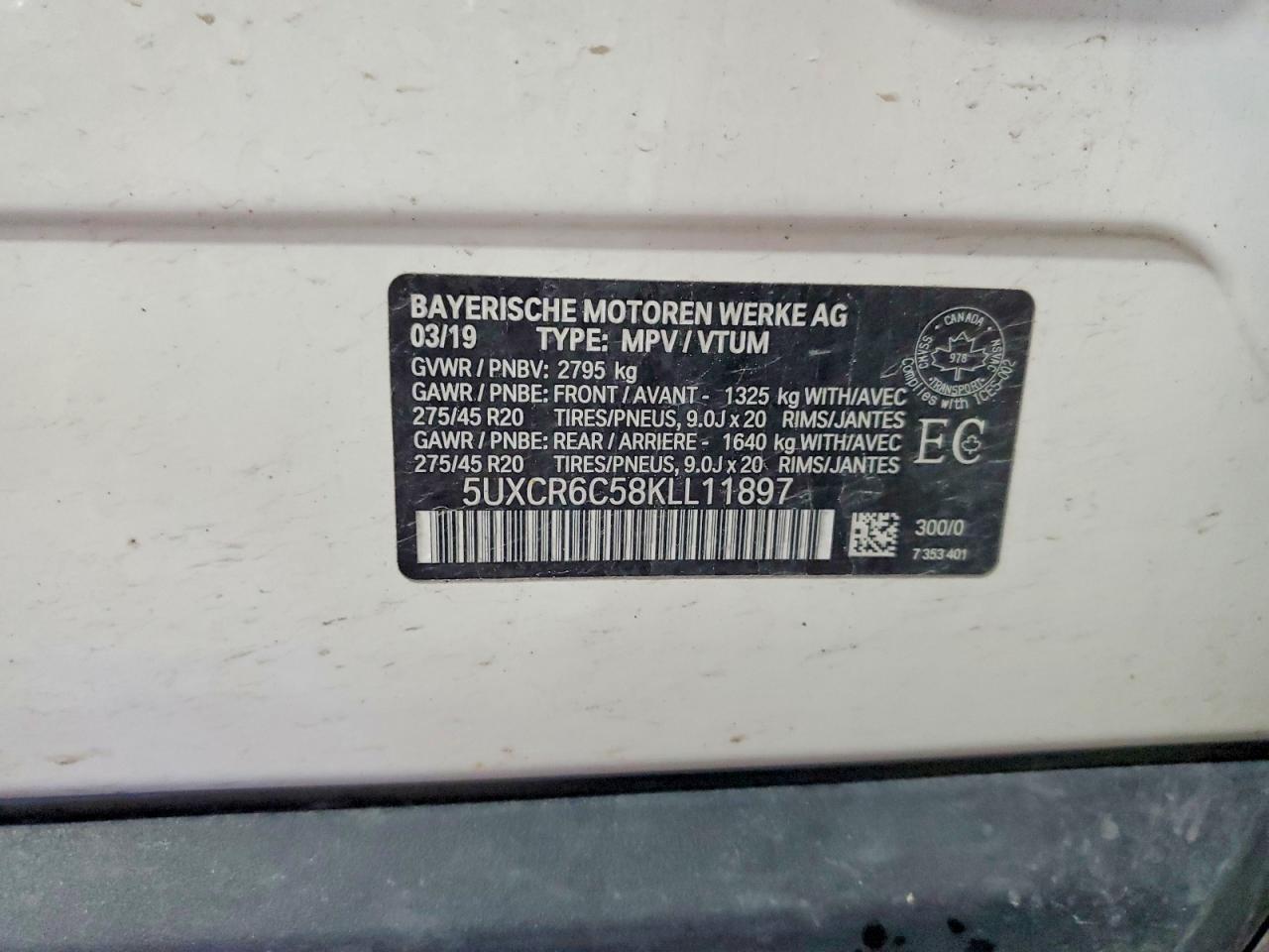 2019 BMW X5 xDrive40I - zdjęcie 13
