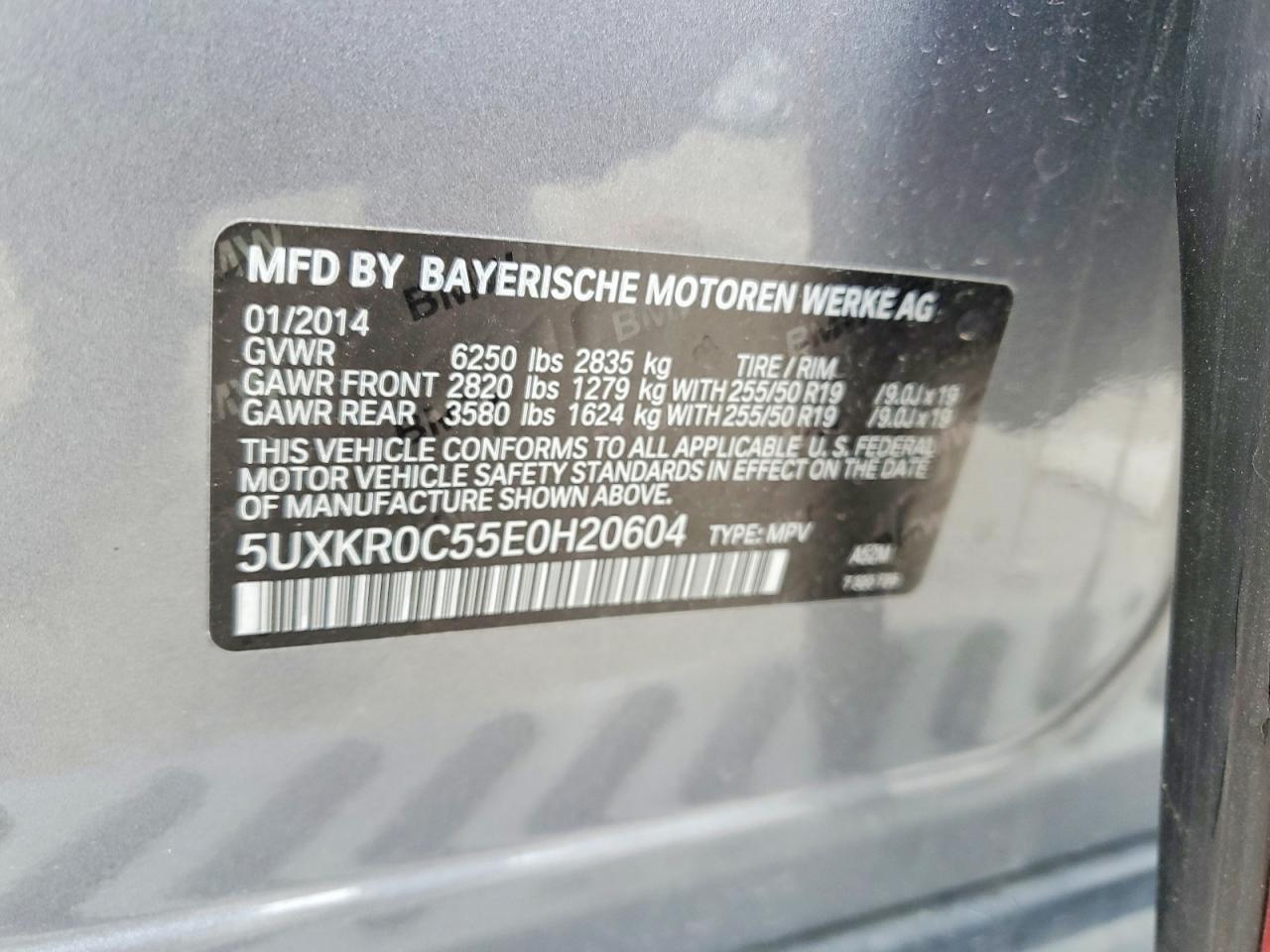 2014 BMW X5 xDrive35I - zdjęcie 13