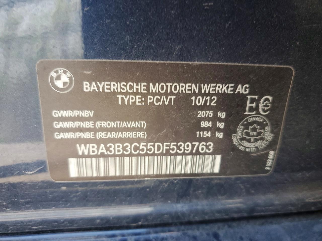 2013 BMW 328 Xi - zdjęcie 12