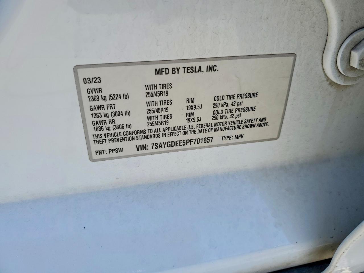 2023 Tesla Model Y - zdjęcie 12