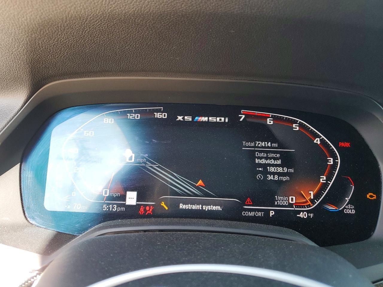 2022 BMW X5 M50I - zdjęcie 9