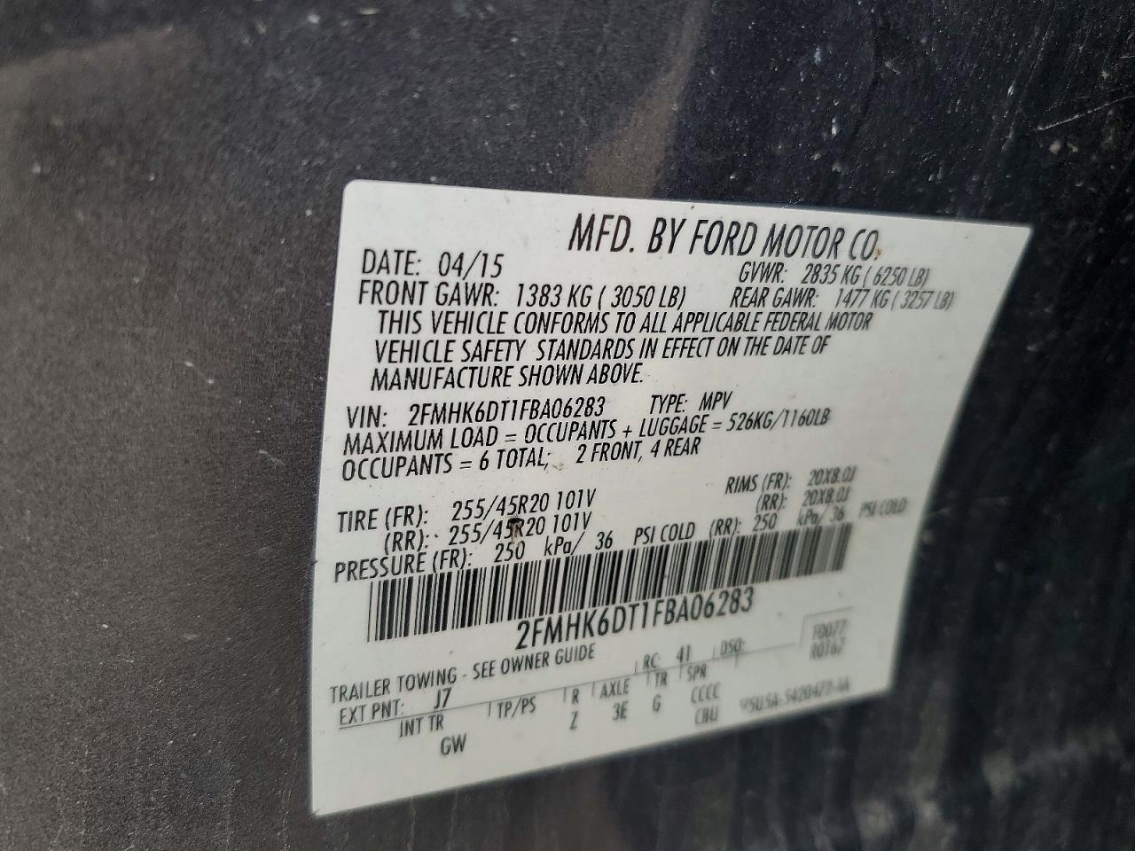 2015 Ford Flex Limited - zdjęcie 12