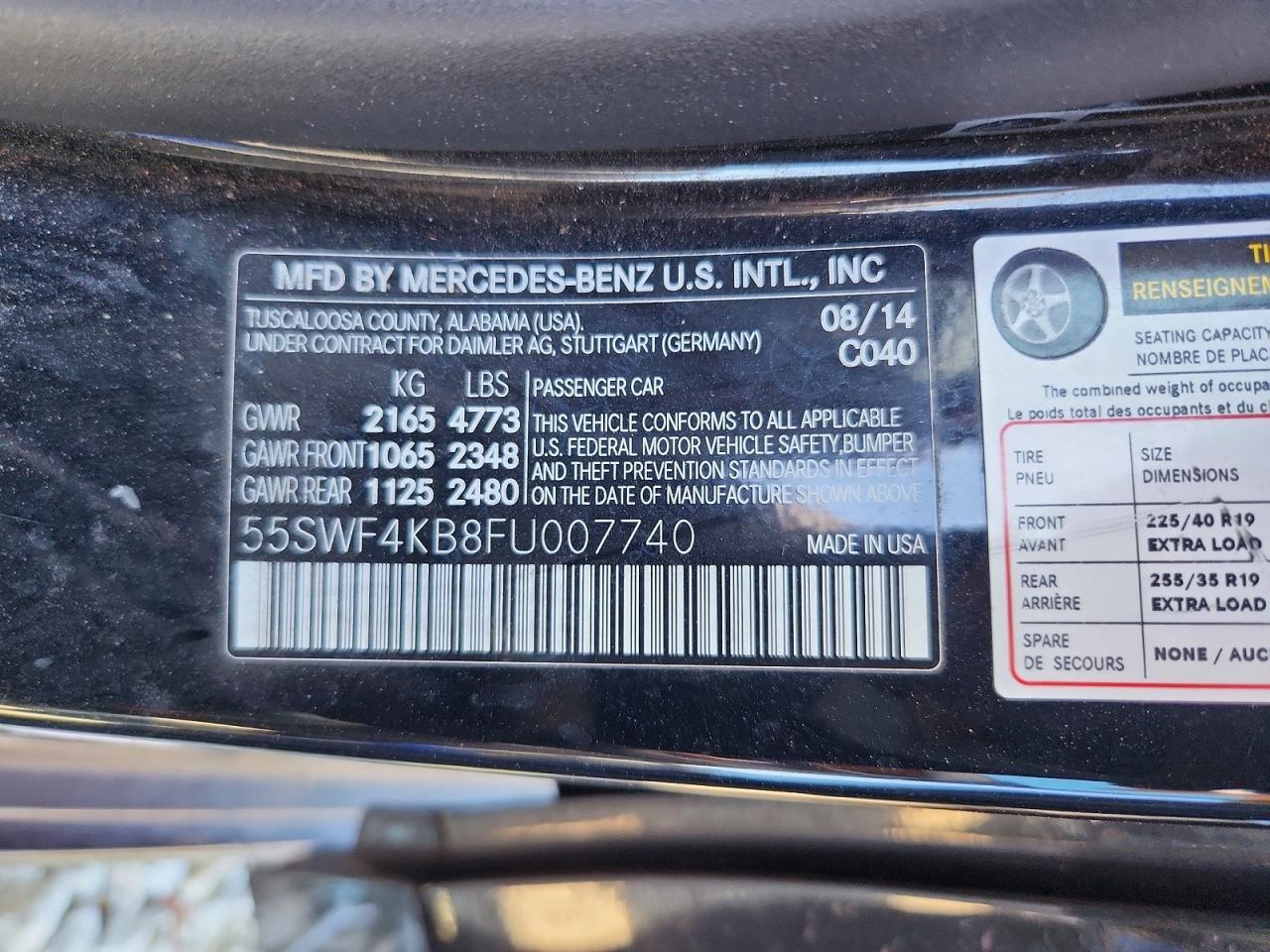 2015 Mercedes-Benz C 300 4Matic - zdjęcie 12