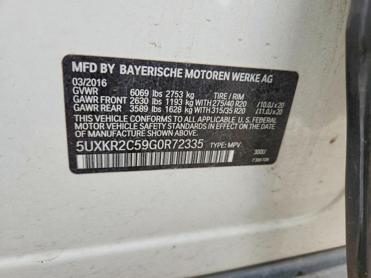 2016 BMW X5 Sdrive35I - zdjęcie 13