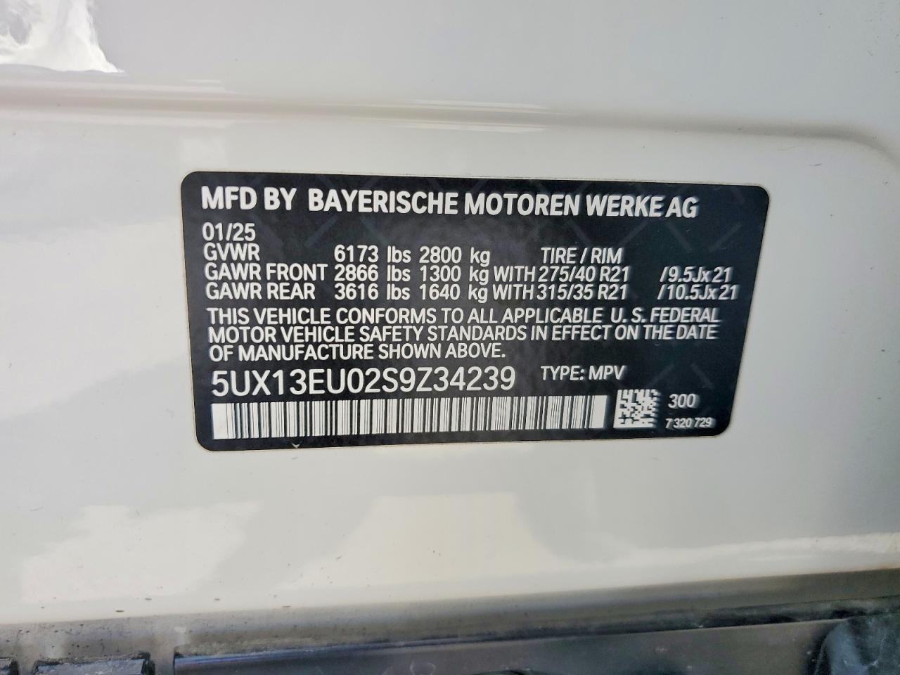 2025 BMW X5 Sdrive 40I - zdjęcie 13