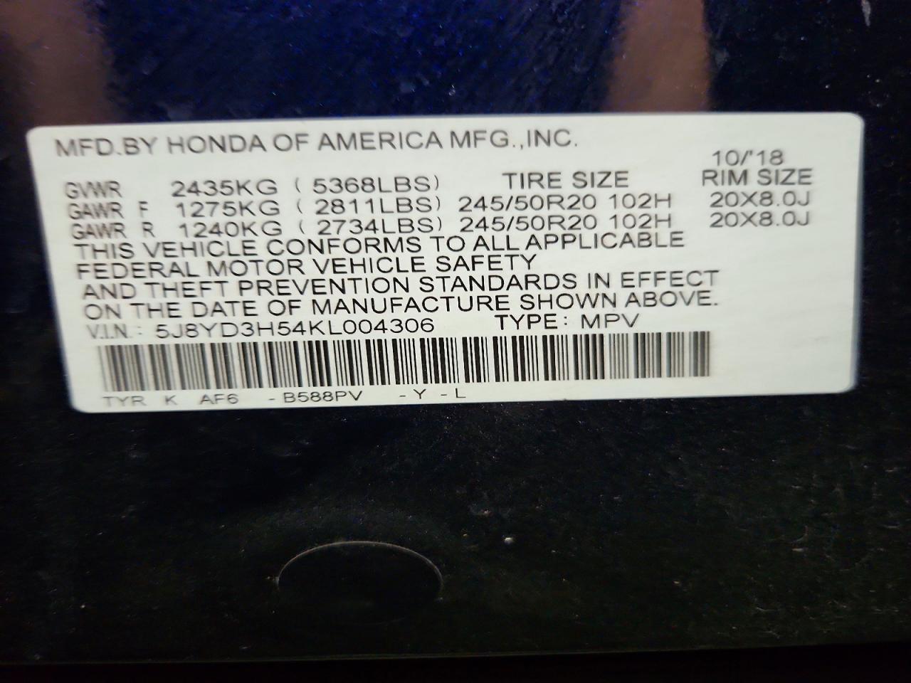 2019 Acura Mdx Technology - zdjęcie 14