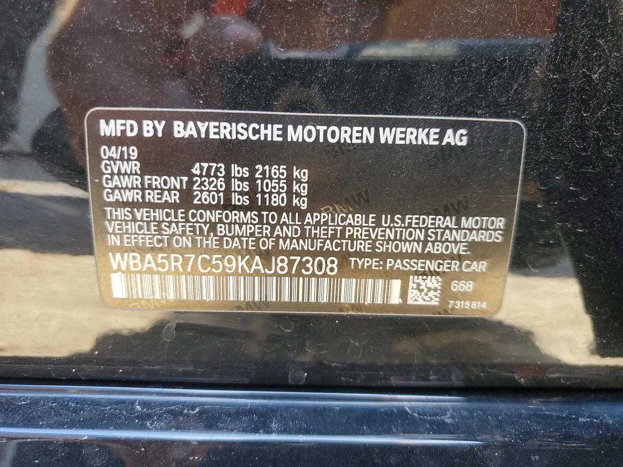 2019 BMW 330Xi - zdjęcie 12