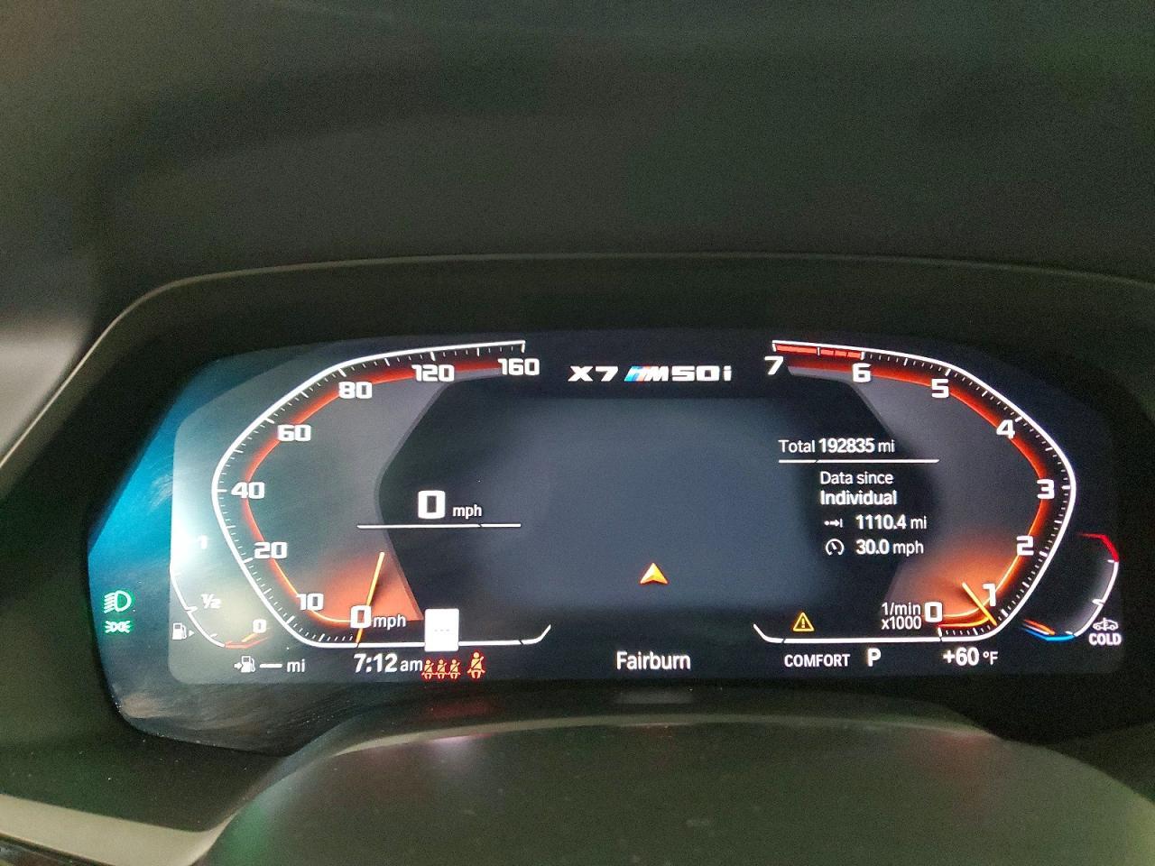 2020 BMW X7 M50I - zdjęcie 9