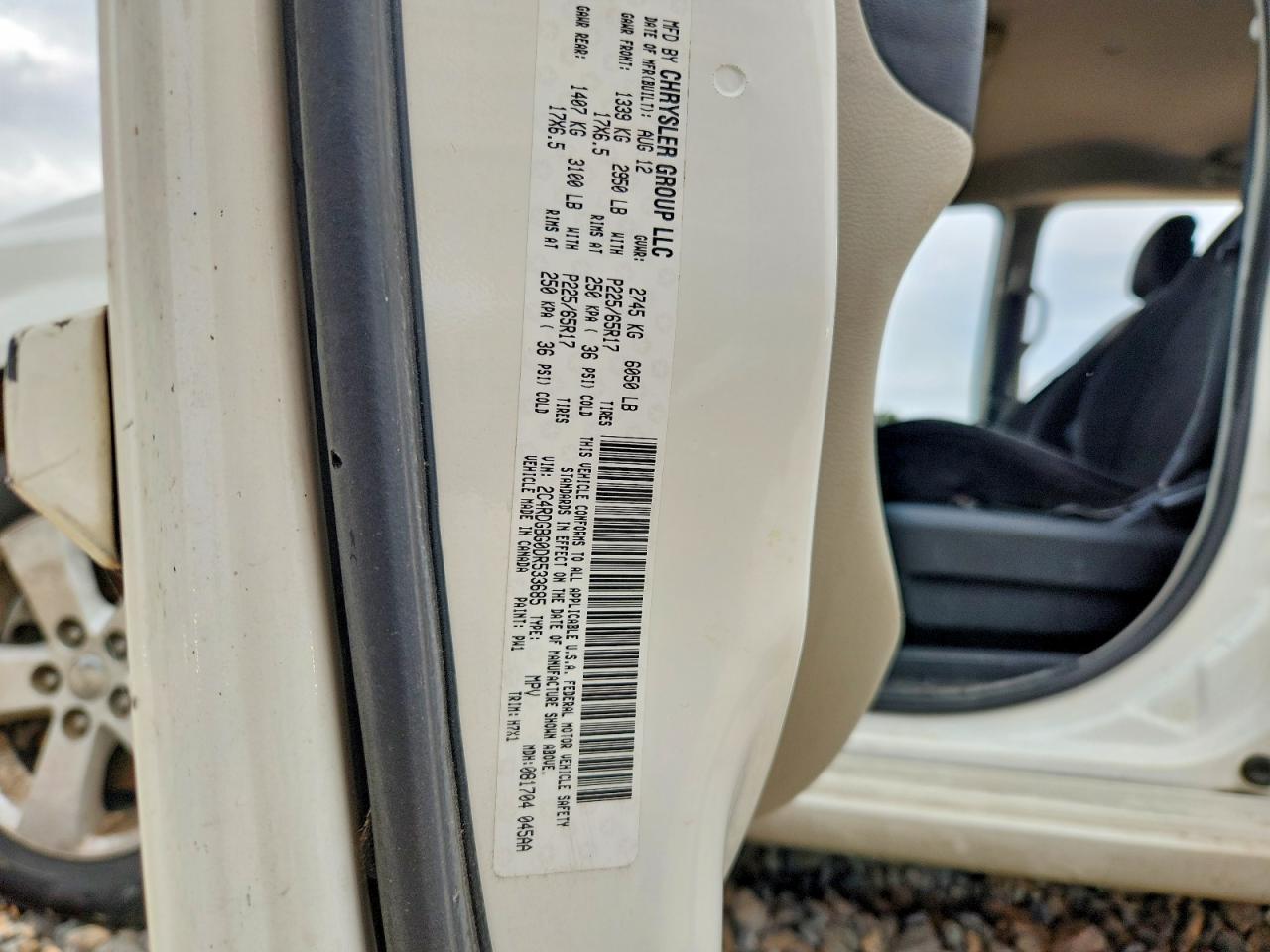 2013 Dodge Grand Caravan Se - zdjęcie 13