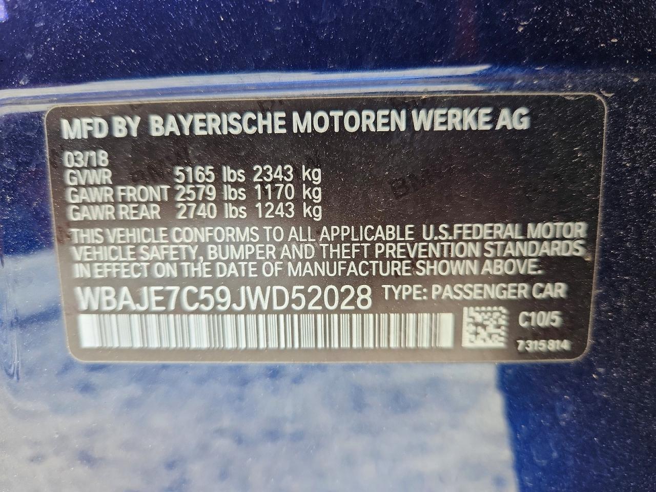 2018 BMW 540 Xi - zdjęcie 12