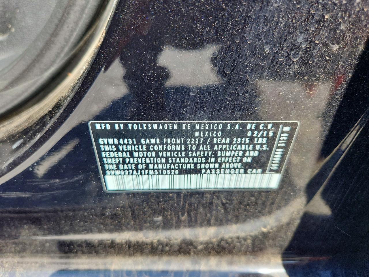 2015 Volkswagen Jetta Hybrid - zdjęcie 12