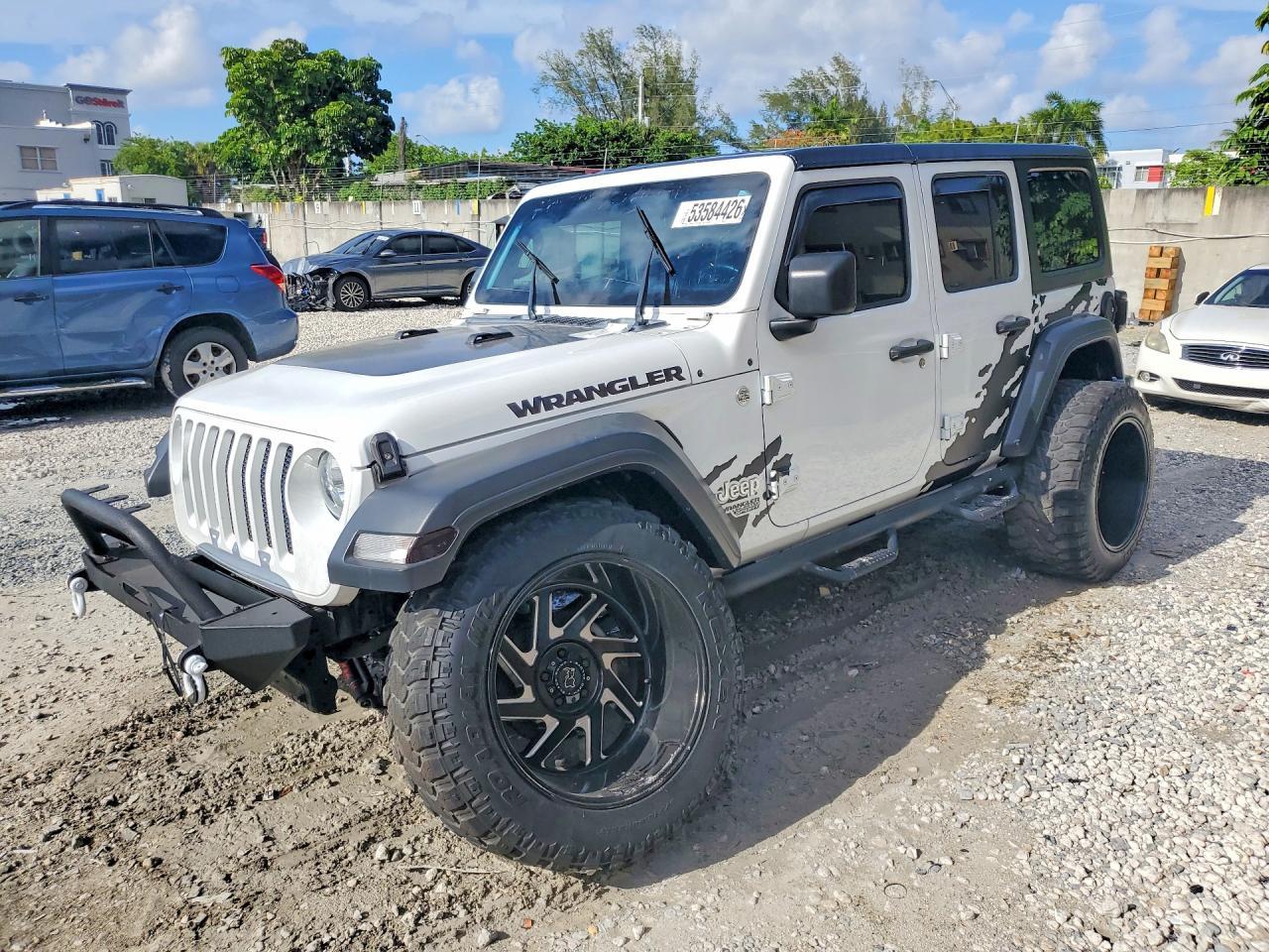 2018 Jeep Wrangler Unlimited Sport - zdjęcie główne