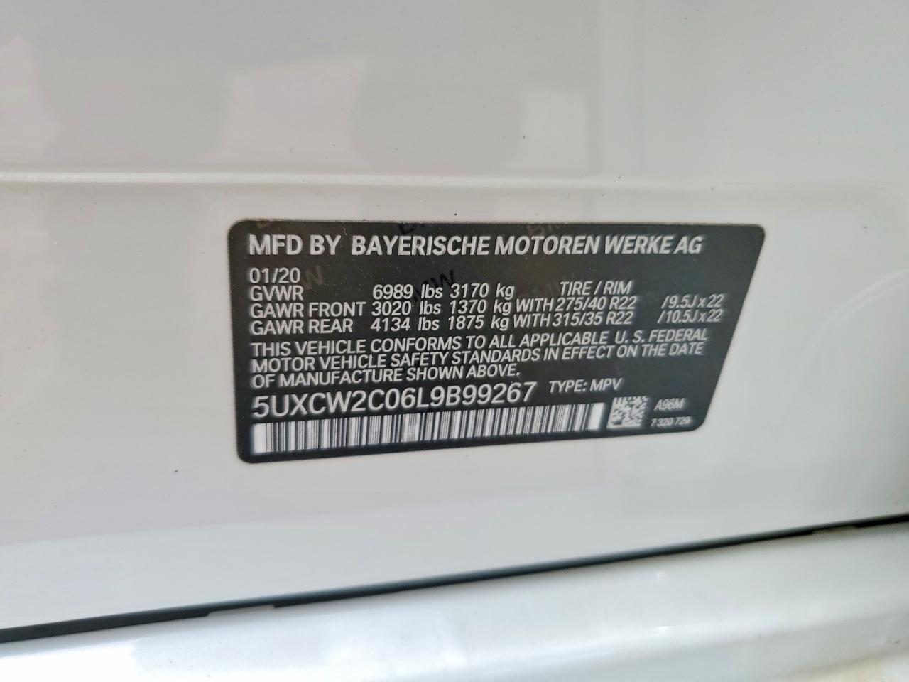 2020 BMW X7 xDrive40I - zdjęcie 13