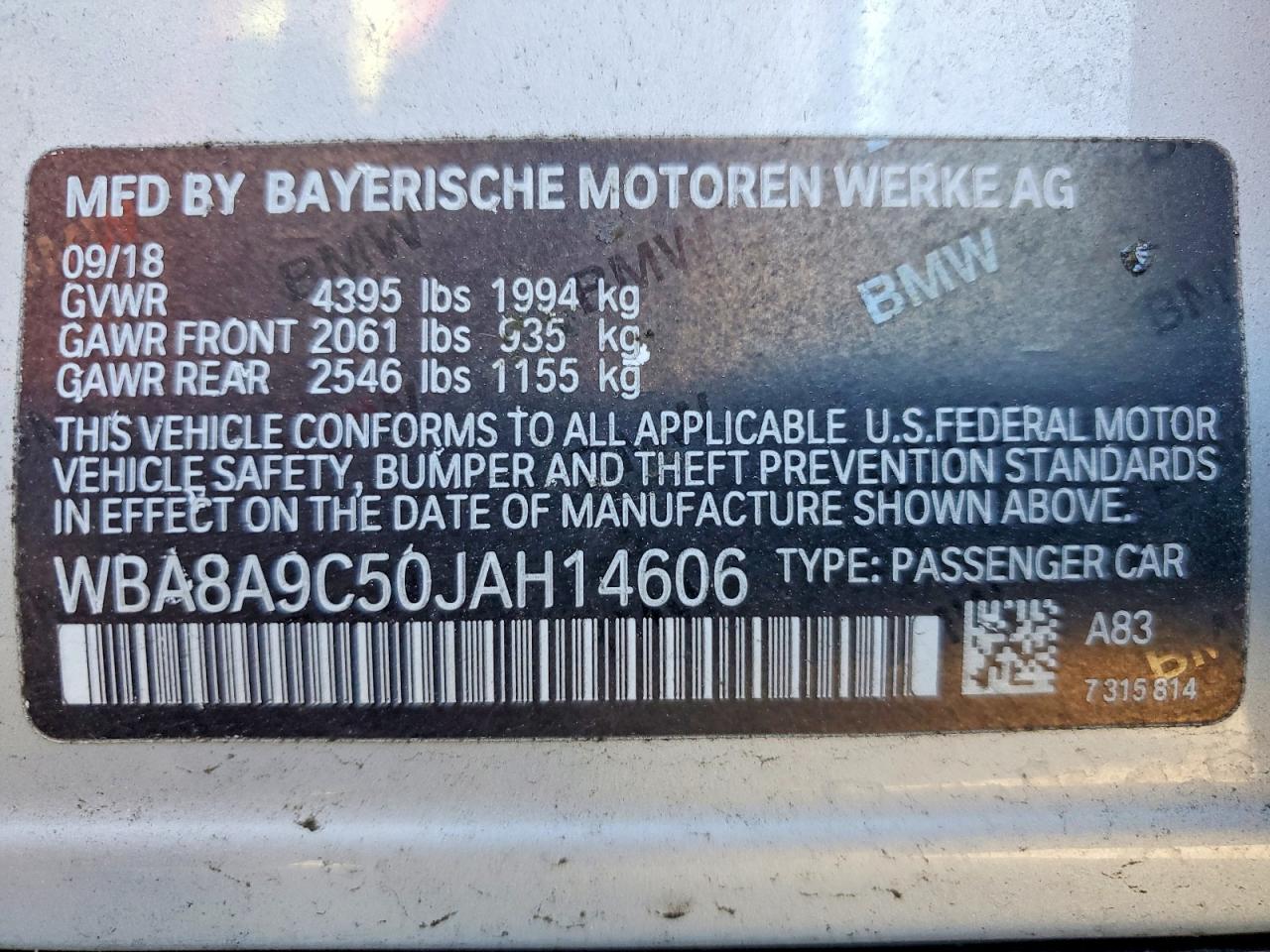 2018 BMW 320 I - zdjęcie 12